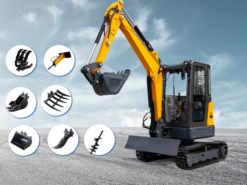 The Transformation of Compact Excavator Attachments: Jinkung Industrial Turns 1 Machine into a Full Construction Crew!