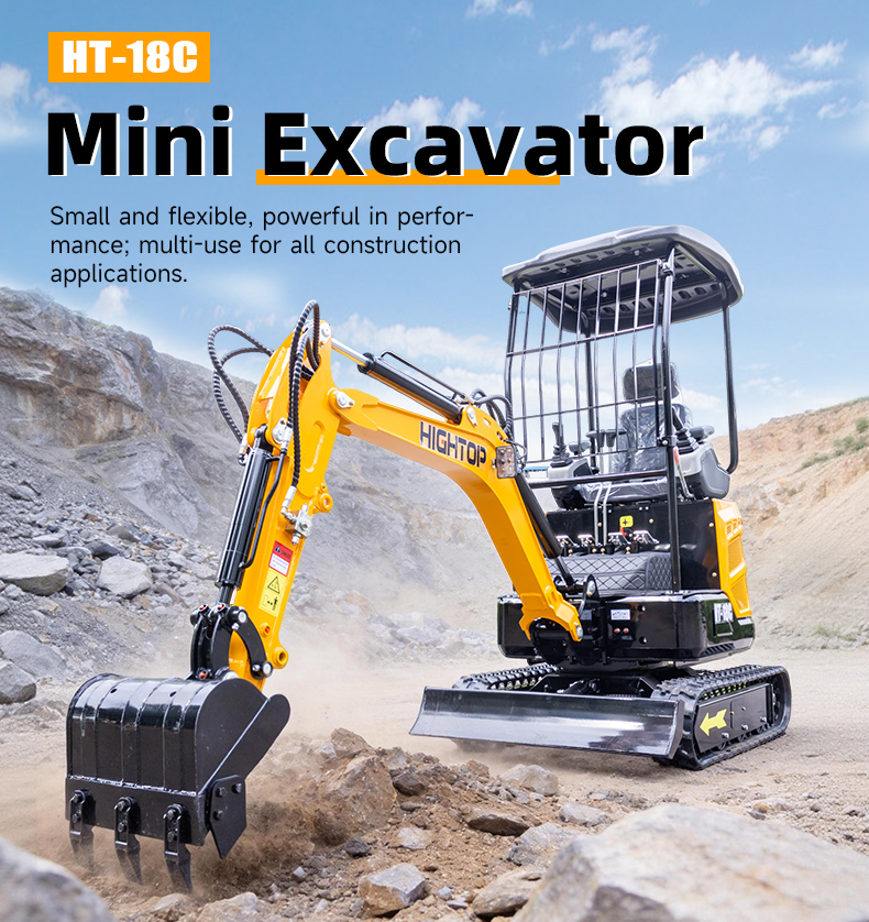  HT18C Mini Excavator 