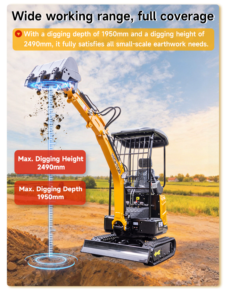  HT18C Mini Excavator 