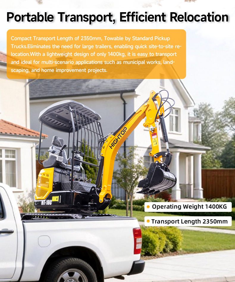  HT18C Mini Excavator 