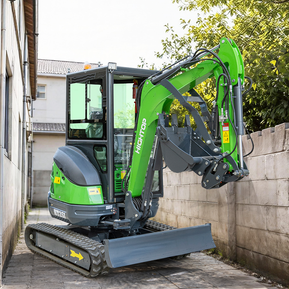 HT25J 2.5-ton CE Certified Mini Excavator