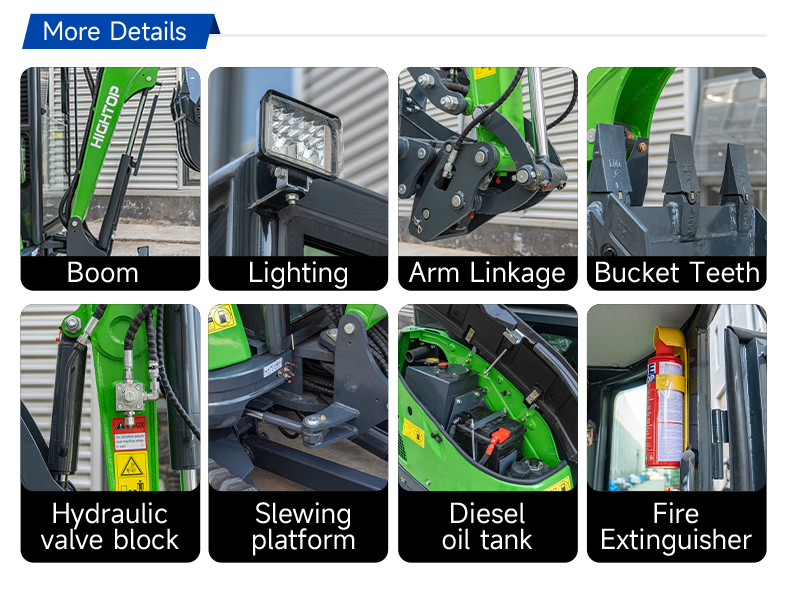  HT25J 2.5-ton Mini Excavator