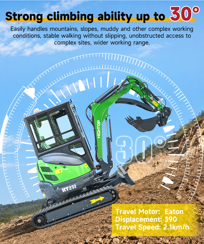  HT25J 2.5-ton Mini Excavator