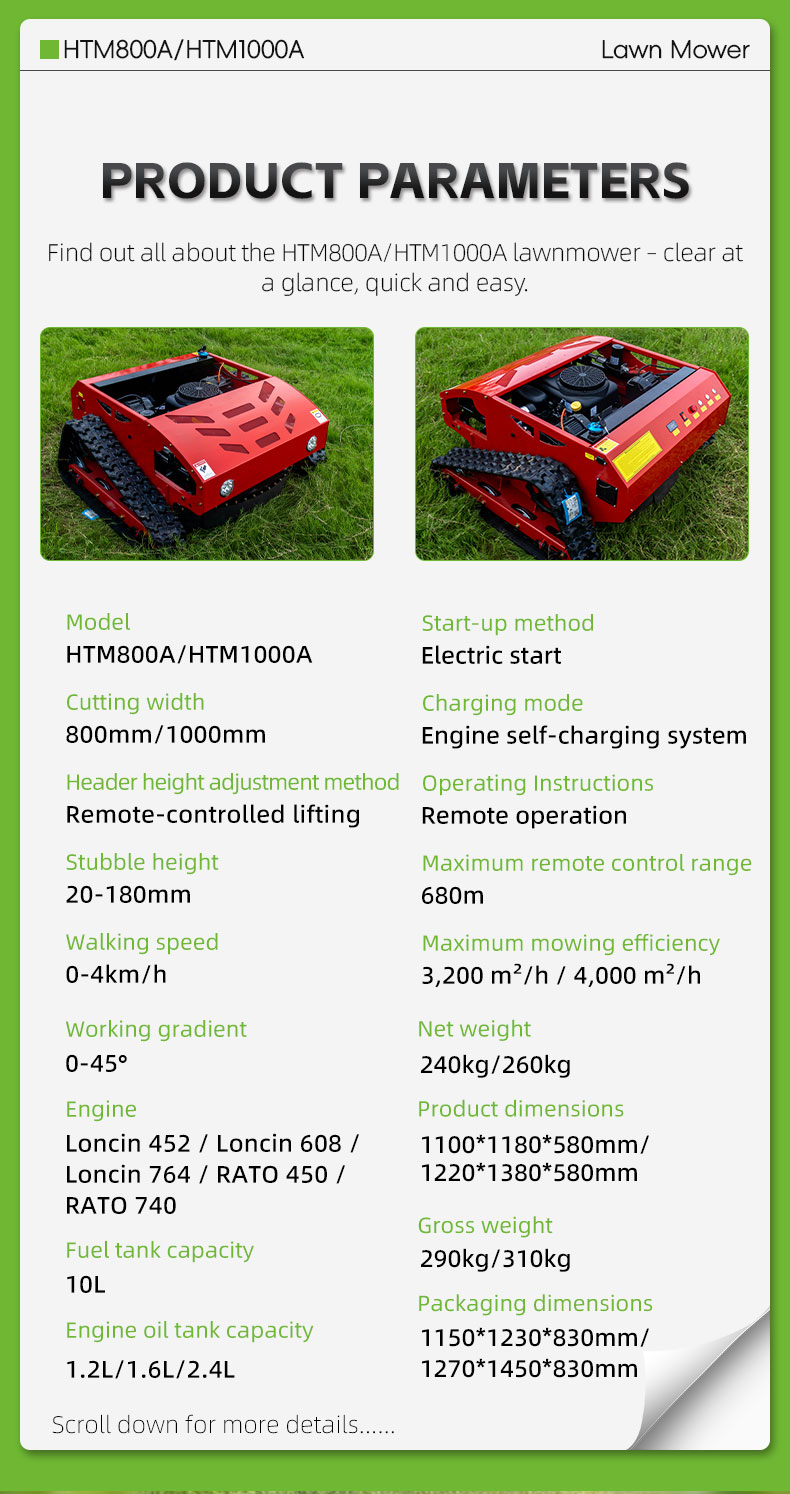  HT800A Electric Lawn Mower