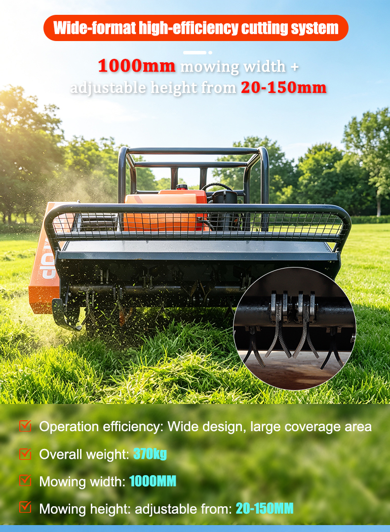  HTM-1000 Diesel Lawn Mower 