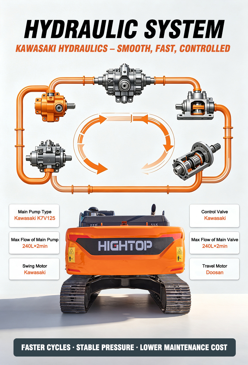 HT260 Excavator