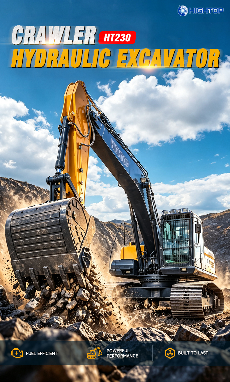 HT230 Large Crawler Excavator